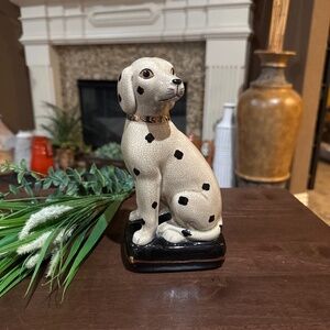Takahashi Japan San Francisco Dalmation Staffordshire Bookend Figurine